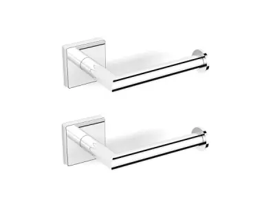 2x Alterna reserverolhouder Siena chroom – kavel bij XL Auctions