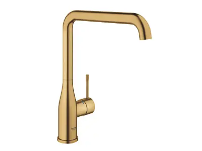 Grohe keukenkraan L-uitloop Essence cool sunrise geborsteld – kavel bij XL Auctions