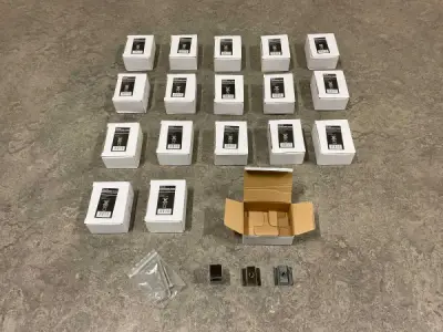 18x Beaux haak voor radiator vierkant 2x2x6cm Rodez chroom – kavel bij XL Auctions