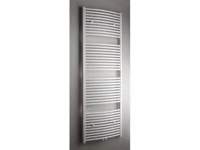 Beaux handdoekradiator licht gebogen 180x60cm Gap wit – kavel bij XL Auctions