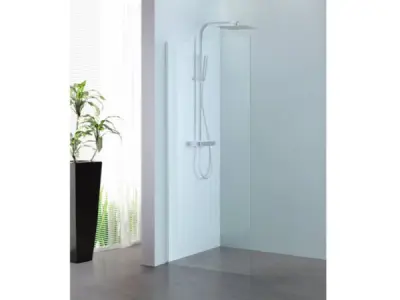Alterna walk-in 140x200cm Free Mix zilver clean helderglas – kavel bij XL Auctions