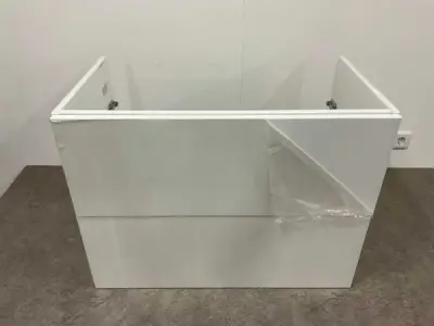 Detremmerie wastafelonderkast push open 70x43,5x59cm mat wit – kavel bij XL Auctions
