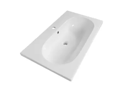 Althea wastafel 86x46cm Lavabo 81 wit – kavel bij XL Auctions