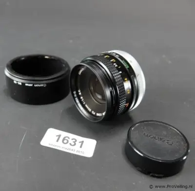 Canon FD 50mm f/1.8 S.C. handmatige primelens – kavel bij ProVeiling