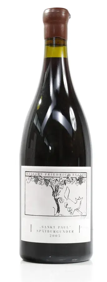 Weingut Friedrich Becker Schweigener Sonnenberg "Sankt Paul" Spätburgunder Grosses Gewächs 2005 (3,0 l) – kavel bij Koppe & Partner Weinauktionen, Bremen