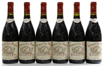 Domaine Bosquet des Papes Chateauneuf du Pape Tradition 2012 (6 × 0,75 l) – kavel bij Koppe & Partner Weinauktionen, Bremen