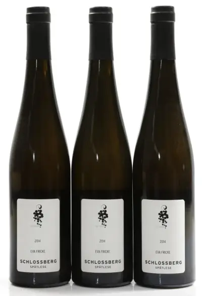 Fricke, Eva Lorcher Schlossberg Riesling Spätlese 2014 (3 × 0,75 l) – kavel bij Koppe & Partner Weinauktionen, Bremen