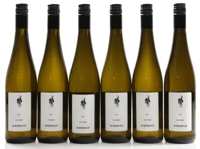 Fricke, Eva Kiedrich Riesling QBA 2014 (6 × 0,75 l) – kavel bij Koppe & Partner Weinauktionen, Bremen