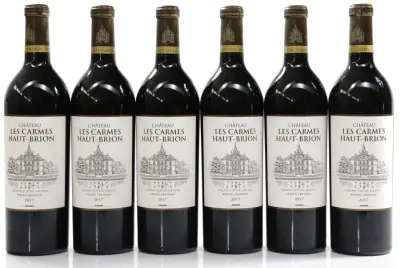 Chateau Les Carmes Haut-Brion Chateau Les Carmes Haut-Brion 2017 (6 × 0,75 l) – kavel bij Koppe & Partner Weinauktionen, Bremen