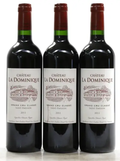 Chateau la Dominique Chateau la Dominique 2011 (3 × 0,75 l) – kavel bij Koppe & Partner Weinauktionen, Bremen