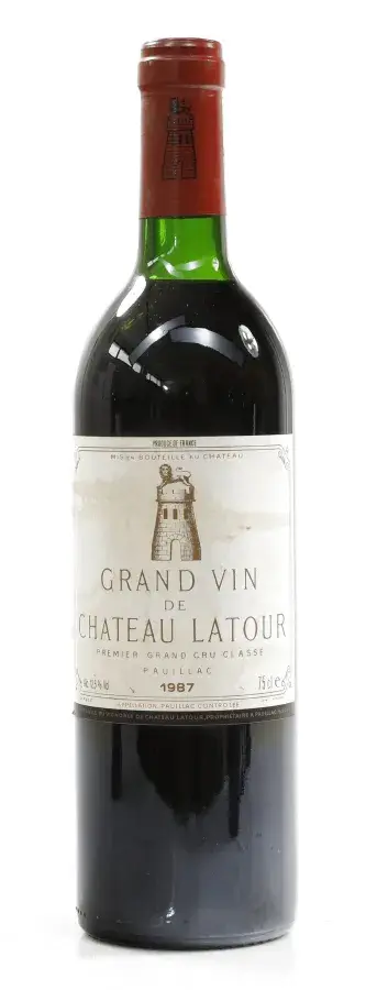 Chateau Latour Chateau Latour 1987 (0,75 l) – kavel bij Koppe & Partner Weinauktionen, Bremen