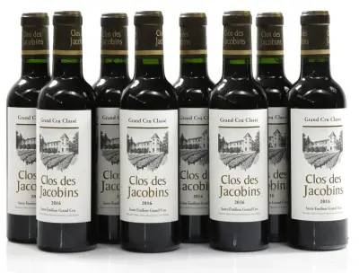 Clos des Jacobins Clos des Jacobins 2016 (8 × 0,375 l) – kavel bij Koppe & Partner Weinauktionen, Bremen