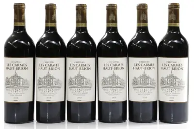 Chateau Les Carmes Haut-Brion Chateau Les Carmes Haut-Brion 2018 (6 × 0,75 l) – kavel bij Koppe & Partner Weinauktionen, Bremen