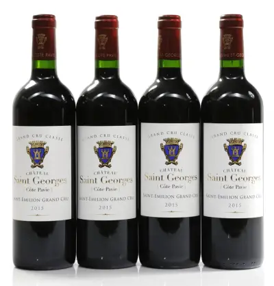 Chateau Saint Georges Cote Pavie Chateau Saint Georges Cote Pavie 2015 (12 × 0,75 l) – kavel bij Koppe & Partner Weinauktionen, Bremen