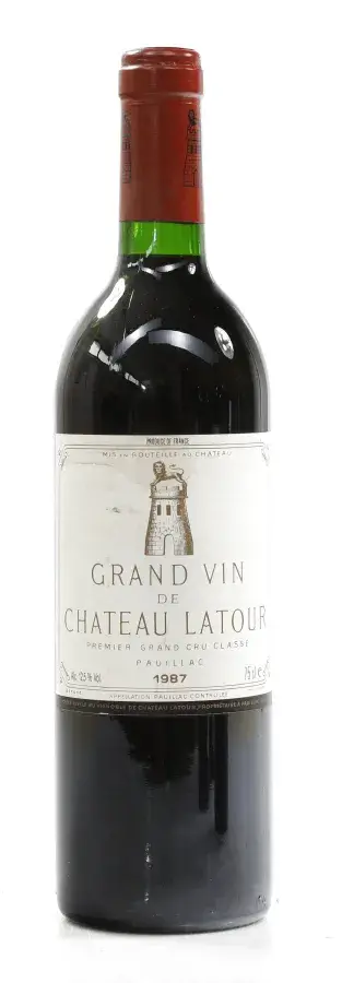 Chateau Latour Chateau Latour 1987 (0,75 l) – kavel bij Koppe & Partner Weinauktionen, Bremen
