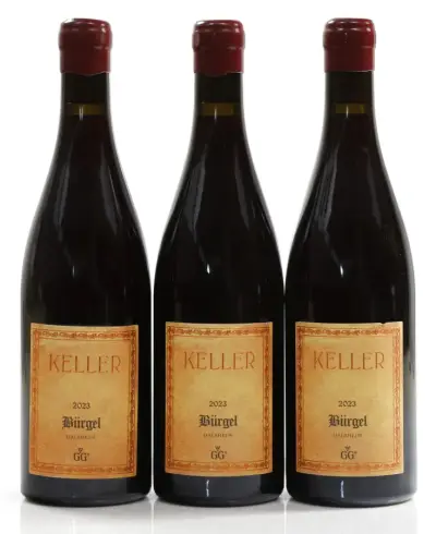 Weingut Keller Dalsheimer Bürgel Spätburgunder Grosses Gewächs 2023 (3 × 0,75 l) – kavel bij Koppe & Partner Weinauktionen, Bremen