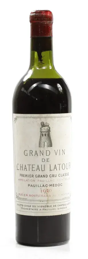 Chateau Latour Chateau Latour 1950 (0,75 l) – kavel bij Koppe & Partner Weinauktionen, Bremen