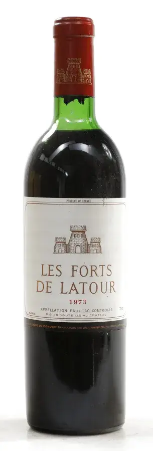 Chateau Latour Les Forts de Latour, 2e vin de Latour 1973 (0,75 l) – kavel bij Koppe & Partner Weinauktionen, Bremen