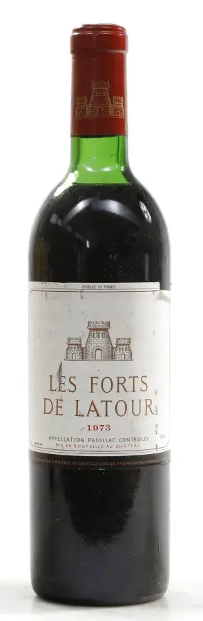Chateau Latour Les Forts de Latour, 2e vin de Latour 1973 (0,75 l) – kavel bij Koppe & Partner Weinauktionen, Bremen