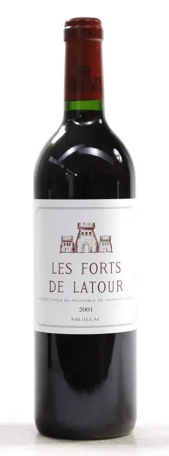 Chateau Latour Les Forts de Latour, 2e vin de Latour 2001 (0,75 l) – kavel bij Koppe & Partner Weinauktionen, Bremen