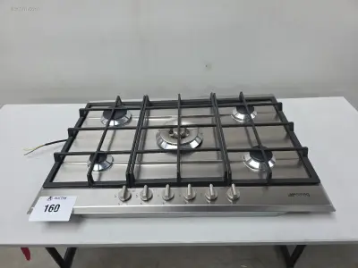 Kookplaat Smeg P272XGH – kavel bij Auctim, Aartselaar