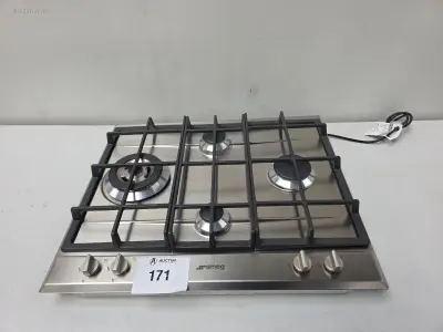 Kookplaat Smeg P261XGH – kavel bij Auctim, Aartselaar