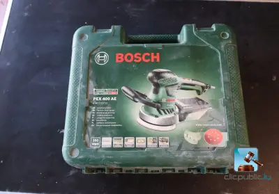 Excentrische schuurmachine – kavel bij Clicpublic, Robelmont
