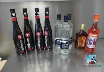 Partij alcoholflessen – kavel bij Clicpublic