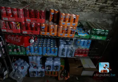 Partij frisdrank – kavel bij Clicpublic, Mons