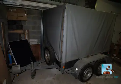 Aanhangwagen – kavel bij Clicpublic, Péronnes