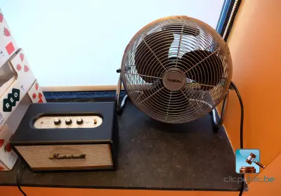 Luidspreker met ventilator – kavel bij Clicpublic, Mons