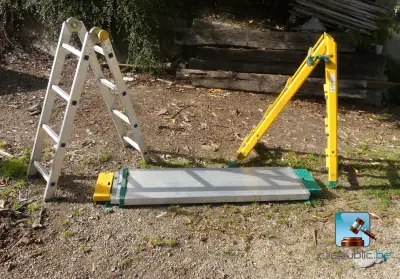 Ladderset met loopbrug – kavel bij Clicpublic, Gouvy
