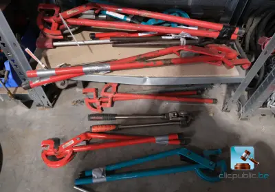 Set van buigmachines – kavel bij Clicpublic, Charleroi