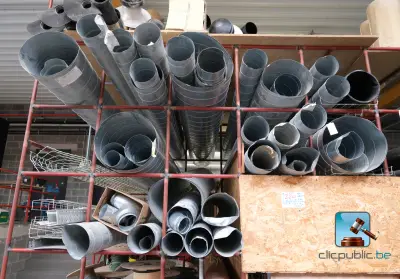 Ruim assortiment afvoerbuizen – kavel bij Clicpublic, Charleroi