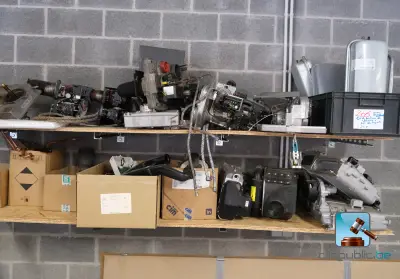 Set branders en toebehoren – kavel bij Clicpublic, Charleroi
