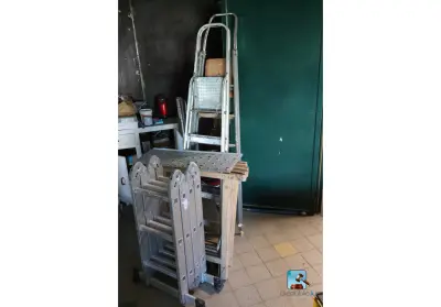 Set van ladders – kavel bij Clicpublic, Robelmont