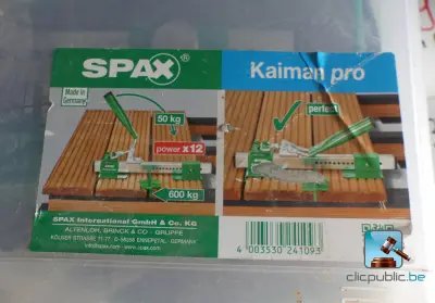 Plankenrichtmachine – kavel bij Clicpublic, Wavre