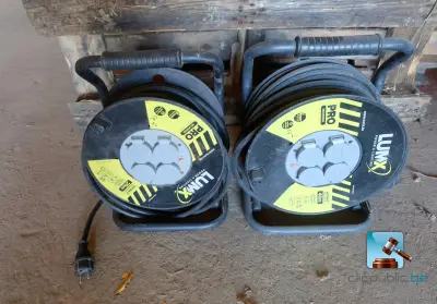 Set elektrische kabelhaspels – kavel bij Clicpublic, Orp