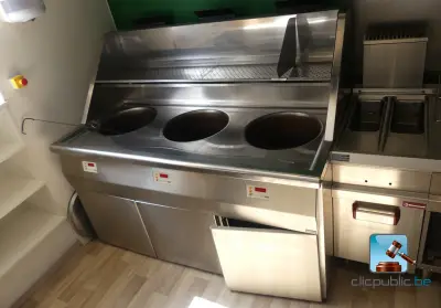 Professionele gasfriteuse – kavel bij Clicpublic, Waremme