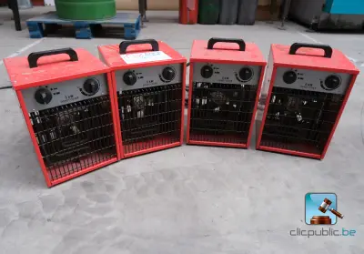 Set van elektrische kachels – kavel bij Clicpublic, Verviers