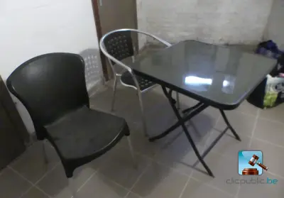 Set van terrasmeubilair – kavel bij Clicpublic
