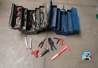 Set van gereedschapskisten – kavel bij Clicpublic, Nivelles