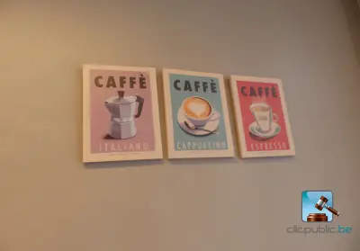 Set wanddecoraties – kavel bij Clicpublic