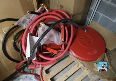 Set brandslangen – kavel bij Clicpublic, Charleroi