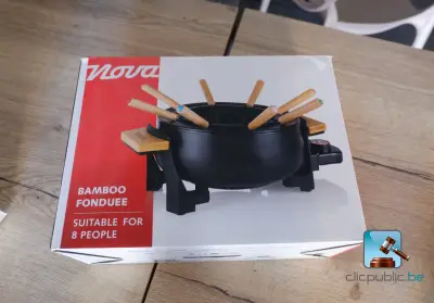 Elektrisch fondue-apparaat – kavel bij Clicpublic, Beauraing