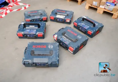 Set van gereedschapskisten – kavel bij Clicpublic, Charleroi