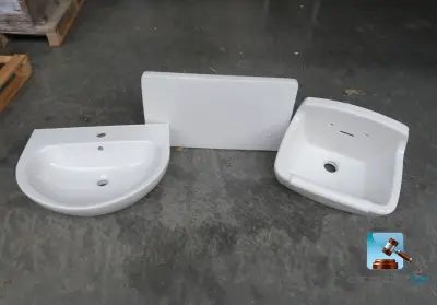 Partij sanitair – kavel bij Clicpublic, Charleroi