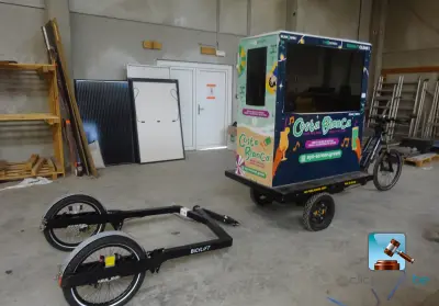 Elektrische bakfiets – kavel bij Clicpublic, Fernelmont