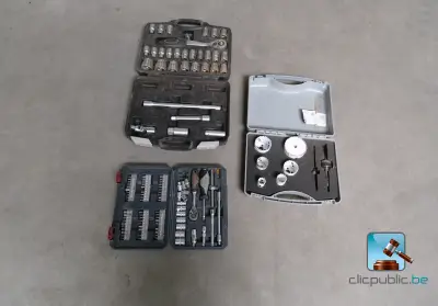 Set van gereedschapskisten – kavel bij Clicpublic, Nivelles