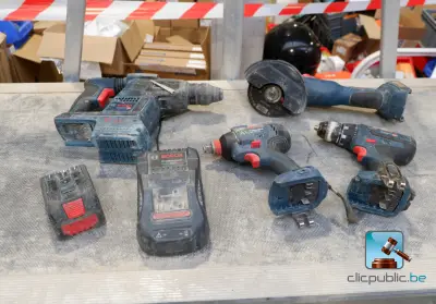 Gereedschapsset – kavel bij Clicpublic, Charleroi